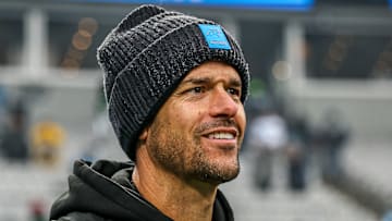 Carolina Panthers head coach Dave Canales