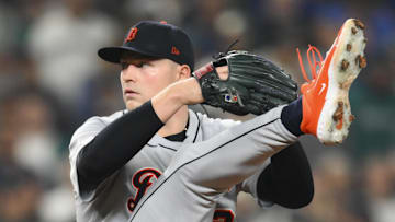 Detroit Tigers starting pitcher Tarik Skubal