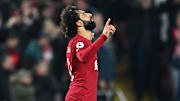 Mohamed Salah a ouvert le score en faveur de Liverpool