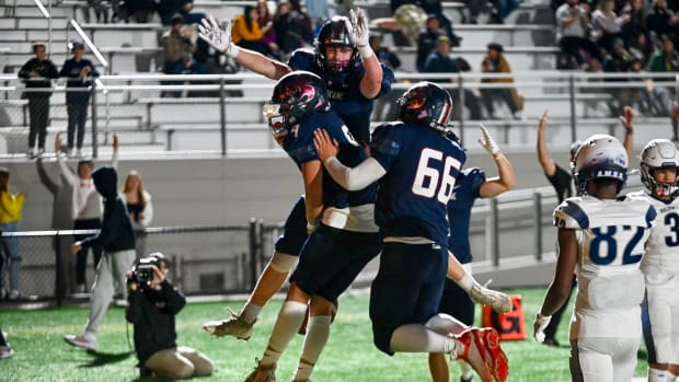 Lineman Lance Airey (66) is one of the few offensive starters returning for Mount Spokane in 2024.