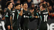 It was all smiles for Liverpool against West Ham on Sunday