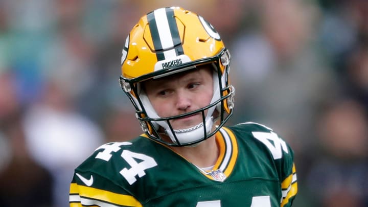 Former Green Bay Packers place kicker Brayden Narveson