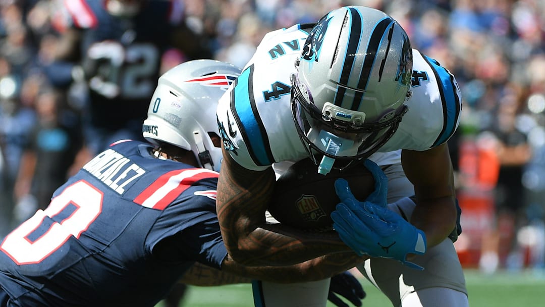 Carolina Panthers wide receiver Tetairoa McMillan