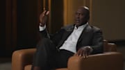 Michael Jordan spoke about joining NBA on NBC in his first appearance on the network during halftime of Opening Night.