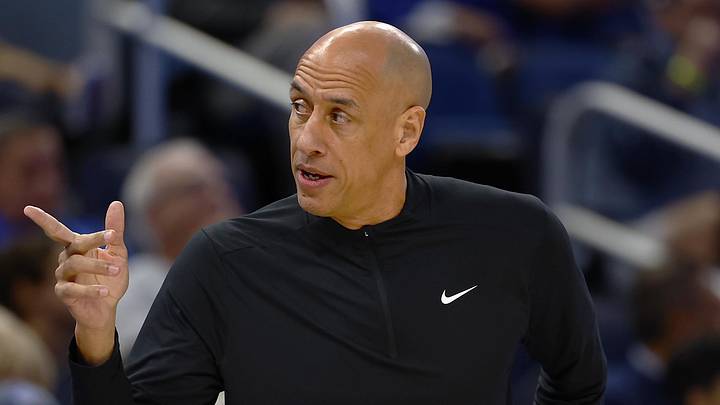 Mar 26, 2026; Orlando, Florida, USA;  Sacramento Kings head coach Doug Christie in the first half against the Orlando Magic at Kia Center. Mandatory Credit: Russell Lansford-Imagn Images