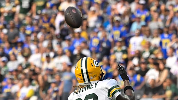 Green Bay Packers safety Xavier McKinney, New York Giants