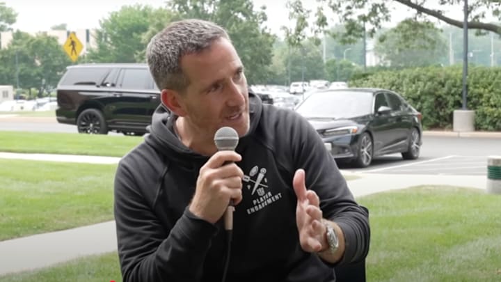 Roseman's comments came during an appearance on the "Bussin With The Boys" podcast. Roseman's comments came during an appearance on the "Bussin With The Boys" podcast.