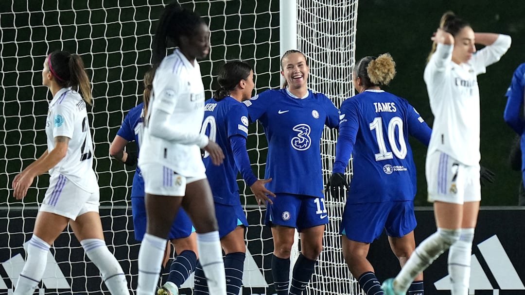 Real and Chelsea drew 1-1 in the Champions League