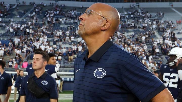 Penn State Nittany Lions head coach James Franklin
