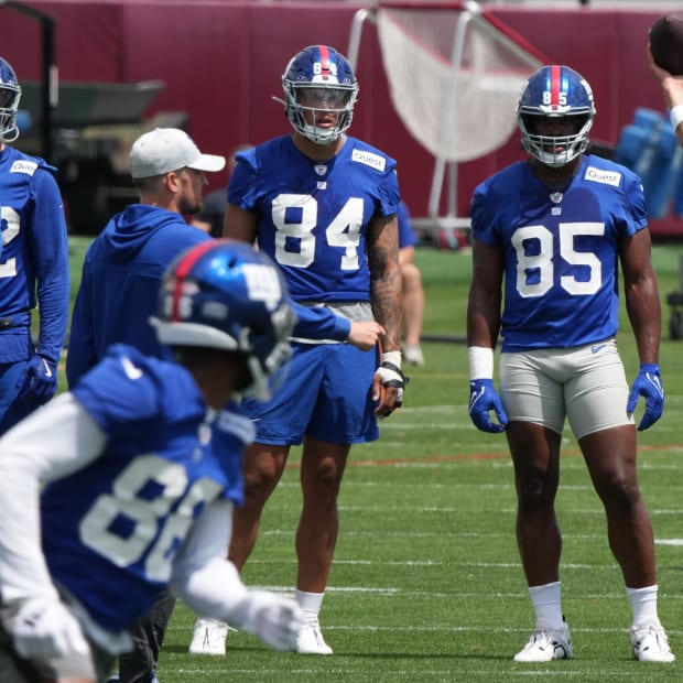 New York Giants quarterback Daniel Jones