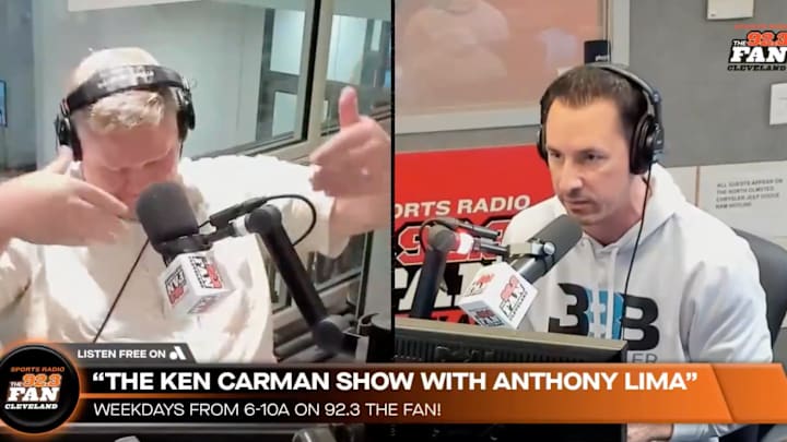 Ken Carman and Anthony Lima on 92.3 The Fan.