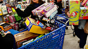 Eager Retailers Greet Crowds Of Shoppers On "Black Friday"