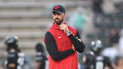 San Diego State Aztecs head coach Sean Lewis.
