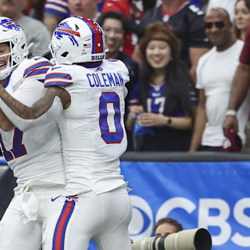 Allen and Coleman connected for four touchdowns in 2024
