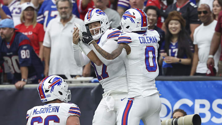 Allen and Coleman connected for four touchdowns in 2024 Allen and Coleman connected for four touchdowns in 2024