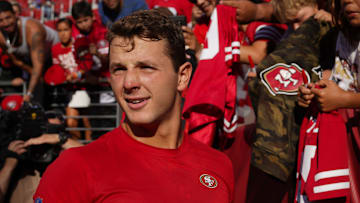 San Francisco 49ers quarterback Brock Purdy (13)