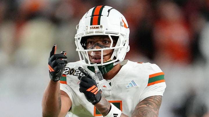 Miami Hurricanes wide receiver CJ Daniels.
