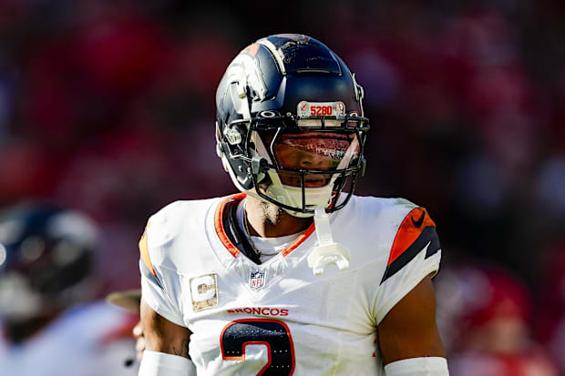 Denver Broncos cornerback Pat Surtain II