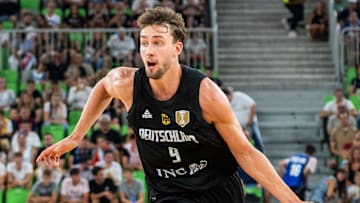 Franz Wagner shined in his first game for Germany in their prep for Eurobasket. With a more confident shot, he is heading in the right direction.