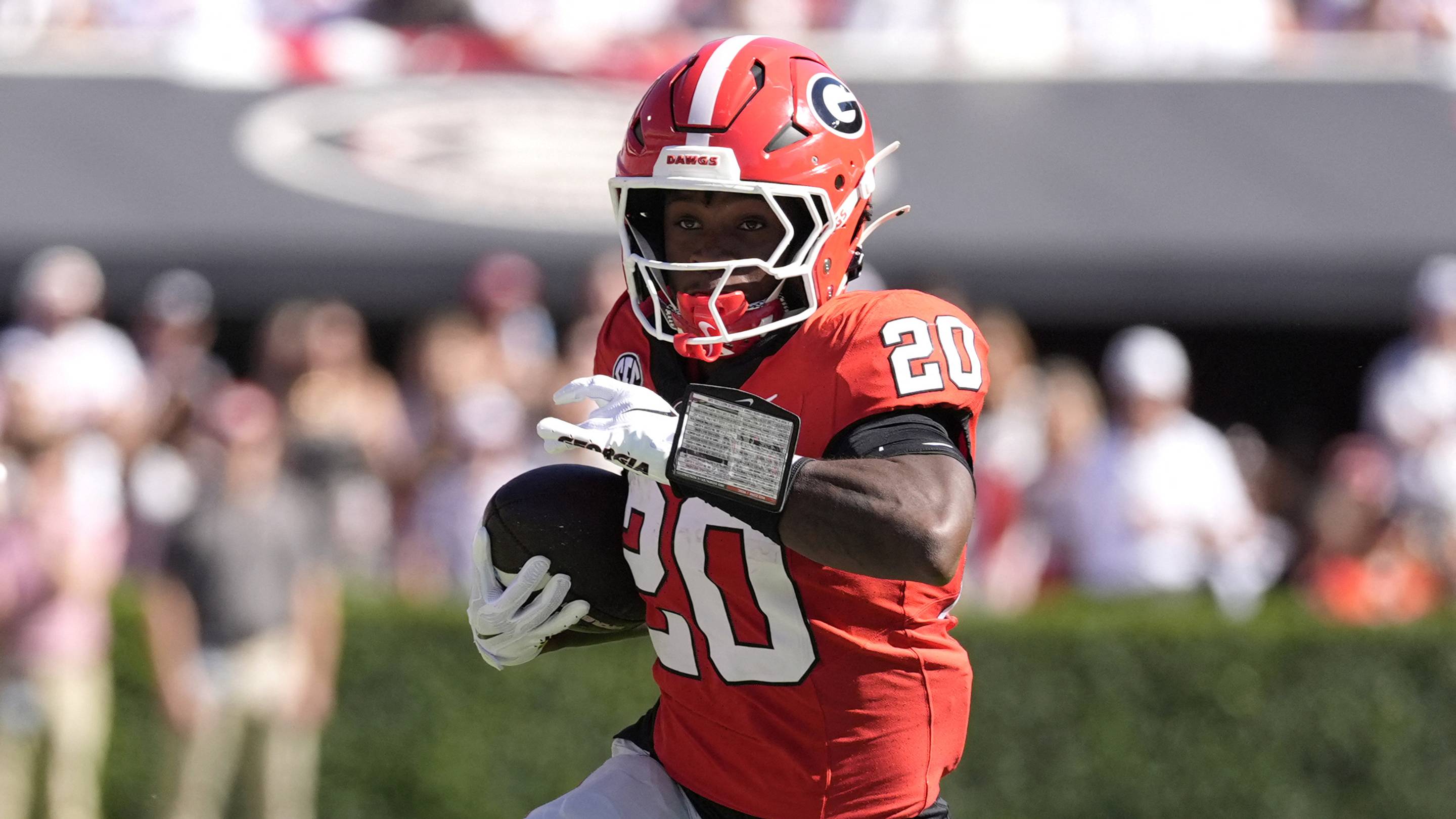 Georgia Football Running Back Finally Gets Big Moment
