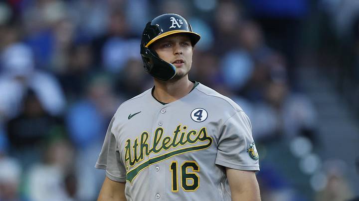 Athletics first baseman Nick Kurtz