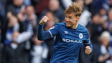 Joel Grodowski geht für Arminia Bielefeld auf Torjagd Joel Grodowski geht für Arminia Bielefeld auf Torjagd