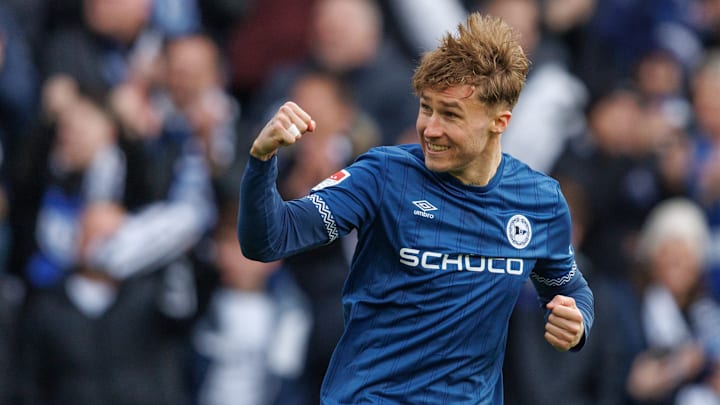 Joel Grodowski geht für Arminia Bielefeld auf Torjagd Joel Grodowski geht für Arminia Bielefeld auf Torjagd