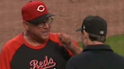 Francona disagreed heartily with the decision to uphold the call on the field