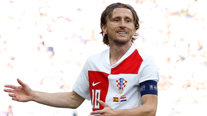 Luka Modric dispute son cinquième Euro. Luka Modric dispute son cinquième Euro.