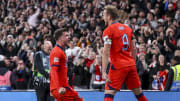 Harry Kane und Mason Mount