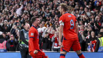 Harry Kane und Mason Mount