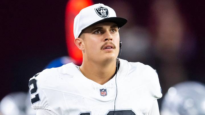 Las Vegas Raiders quarterback Aidan O’Connell