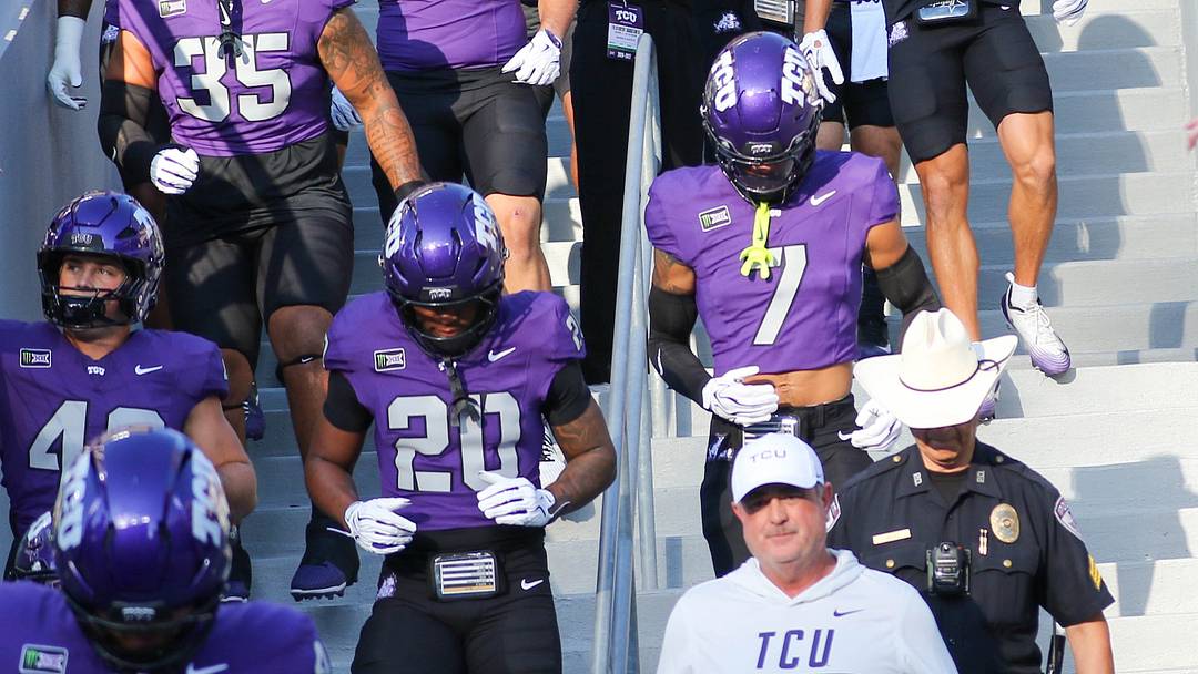TCU’s Big 12 schedule begins at UCF and ends with a demanding three-game stretch against Kansas State, Utah and Texas Tech. Jason Phillips examines what Saturday’s results revealed about that path. TCU’s Big 12 schedule begins at UCF and ends with a demanding three-game stretch against Kansas State, Utah and Texas Tech. Jason Phillips examines what Saturday’s results revealed about that path.