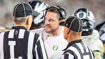 Oregon Ducks Wisconsin Badgers Iowa Hawkeyes Jordon Davison Dante Moore Indiana Hoosiers College Football Playoff seed bracket