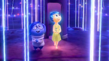 BELIEF SYSTEM – In Disney and Pixar’s “Inside Out 2,” Riley’s Sense of Self is made up of all of her beliefs, each of which can be heard with the pluck of a string. Sadness (voice of Phyllis Smith) and Joy (voice of Amy Poehler) deliver key memories to this formative land. “Inside Out 2” releases only in theaters June 14, 2024.