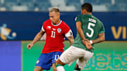 O chileno Eduardo Vargas está entre os convocados da seleção chilena