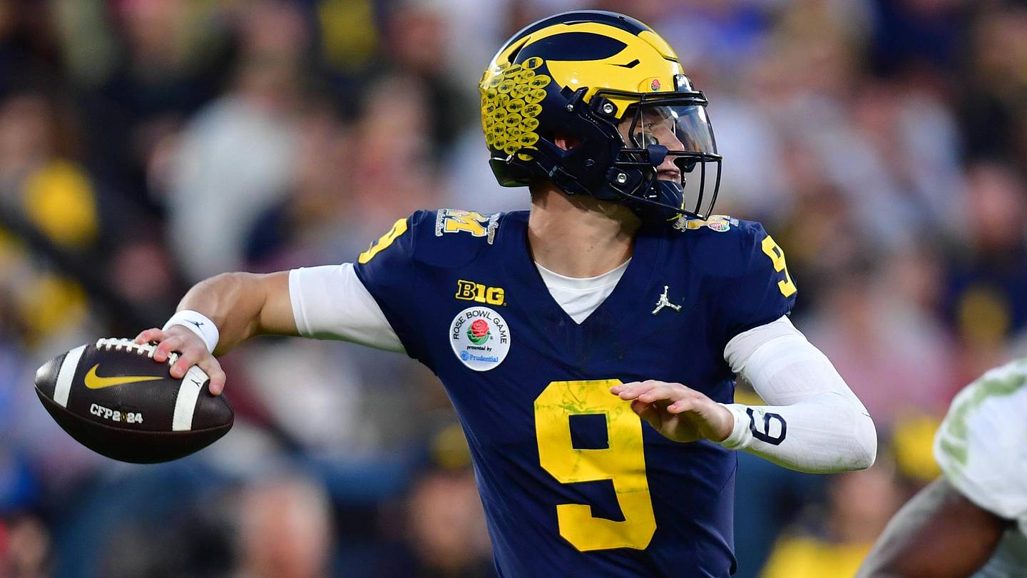 J.J. McCarthy apparently has a rocket launcher attached to his shoulder - Vimarsana News