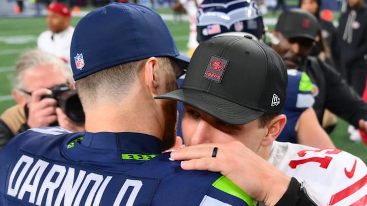 Sam Darnold and Brock Purdy