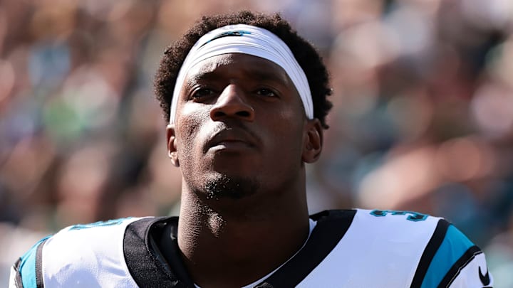 Carolina Panthers cornerback Corey Thornton