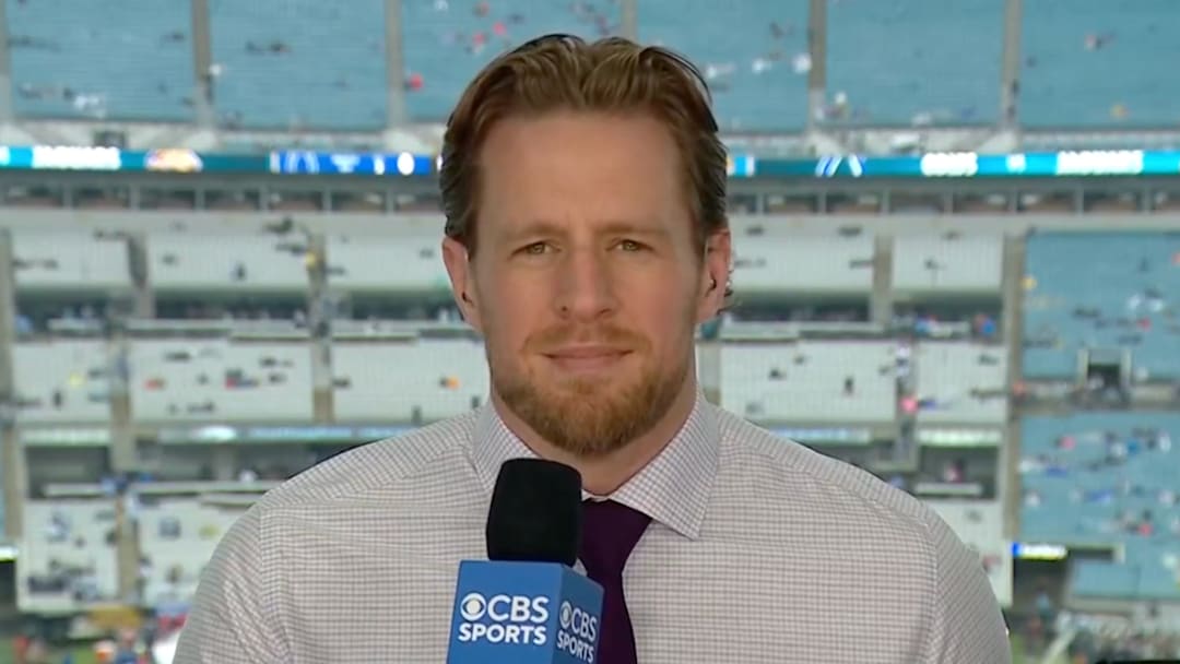 J.J. Watt has drawn rave reviews in his first year as a game analyst for CBS.