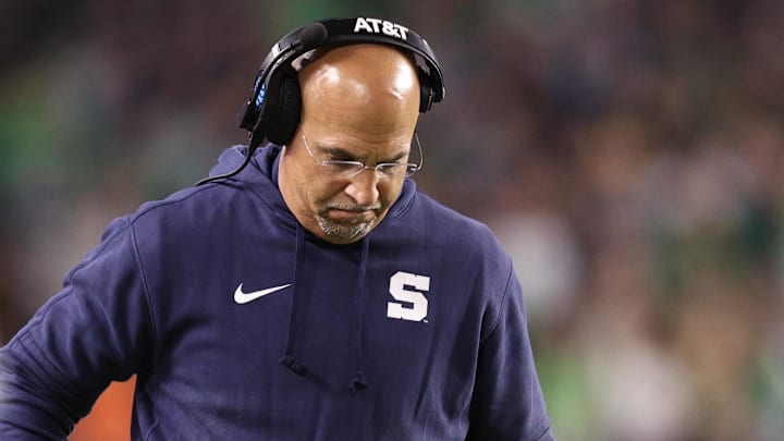 Penn State Nittany Lions head coach James Franklin