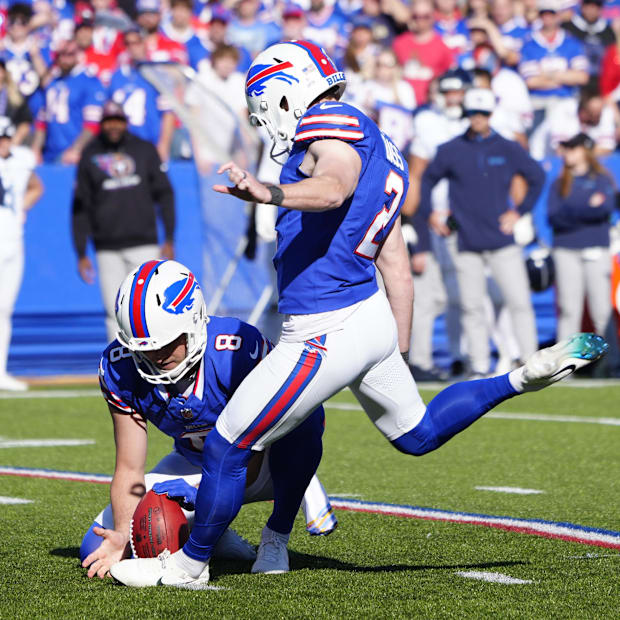 Buffalo Bills kicker Tyler Bass