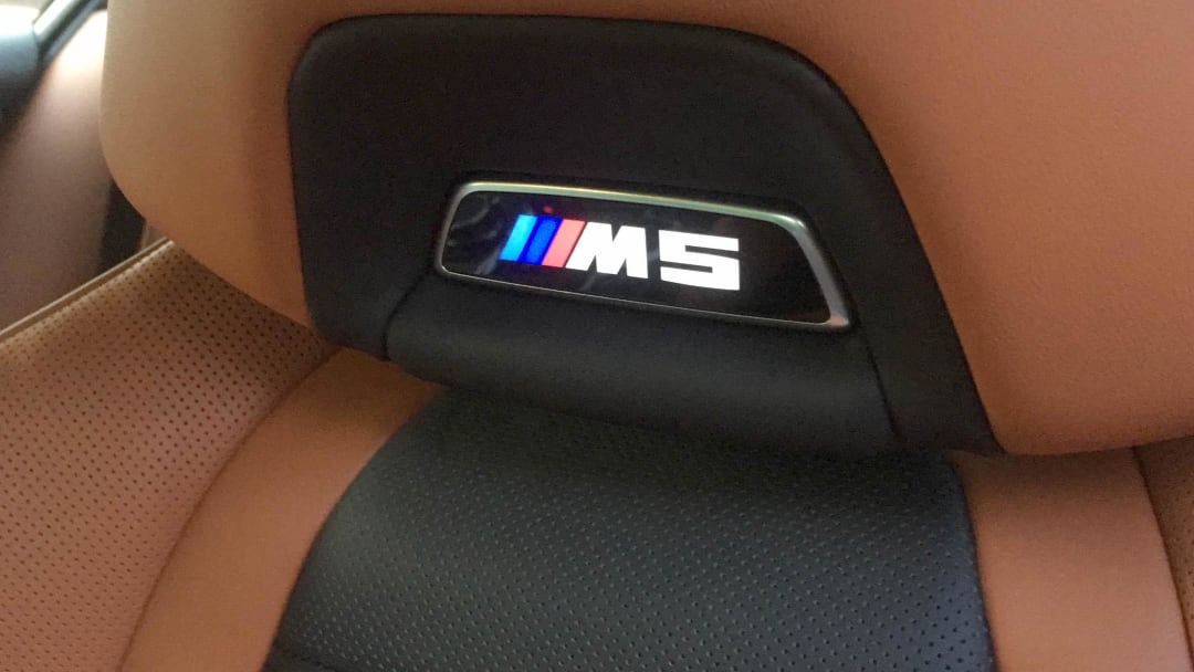 BMW M5 Seats