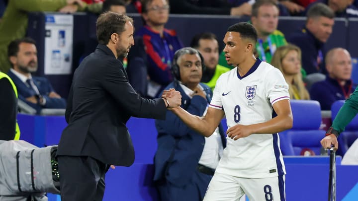 Southgate chose to station Alexander-Arnold in midfield