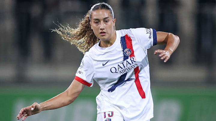 Eva Gaetino et le PSG affrontent le Real Madrid lors de la deuxième journée de Ligue des Champions Eva Gaetino et le PSG affrontent le Real Madrid lors de la deuxième journée de Ligue des Champions