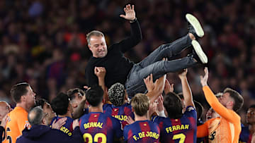 Hansi Flick mudou os rumos do Barcelona