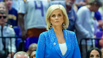 Tigers Head Coach Kim Mulkey, LSU Tigers take on Florida State in the second round of the NCAA Womens Basketball Tournament in Baton Rouge, LA. Monday, March 24, 2025.