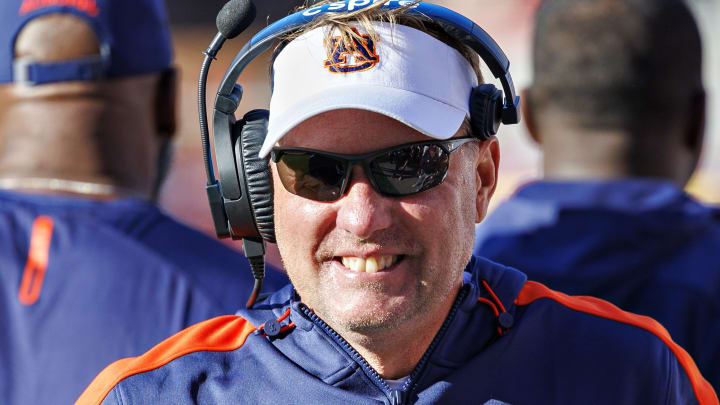 Hugh Freeze smirked at the idea of Oklahoma visiting Jordan-Hare Stadium for the first time