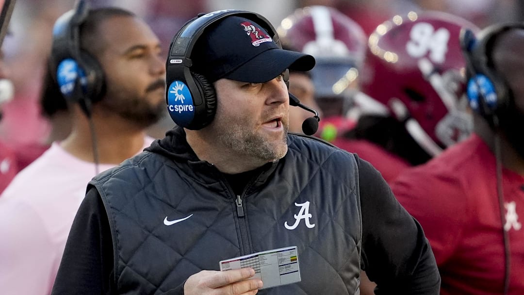 Alabama defensive coordinator Kane Wommack has the Crimson Tide defense ranked first in the SEC.