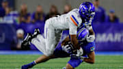 Boise State Broncos defensive back Ty Benefield.